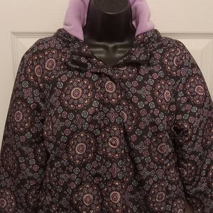 Childrens Place Girl Multicolor Puffer Jacket Size 14